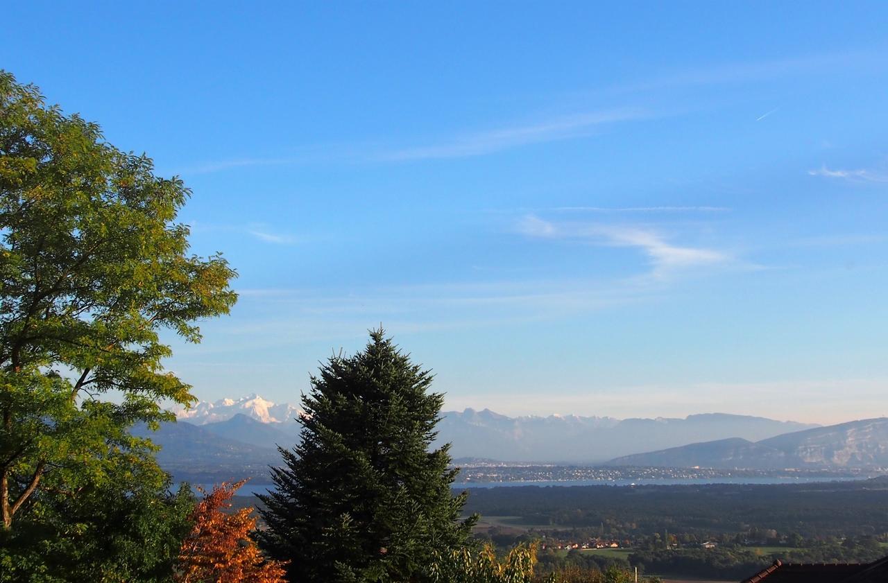 Les Lumieres De Geneve Bed and Breakfast Grilly Exteriör bild